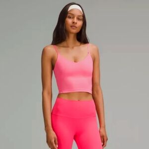 NWT lululemon Align Cropped Cami Tank Top - size 6